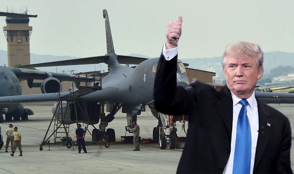 chuan bi chien tranh voi trieu tien, trump xay them 2 can cu quan su hinh anh 1