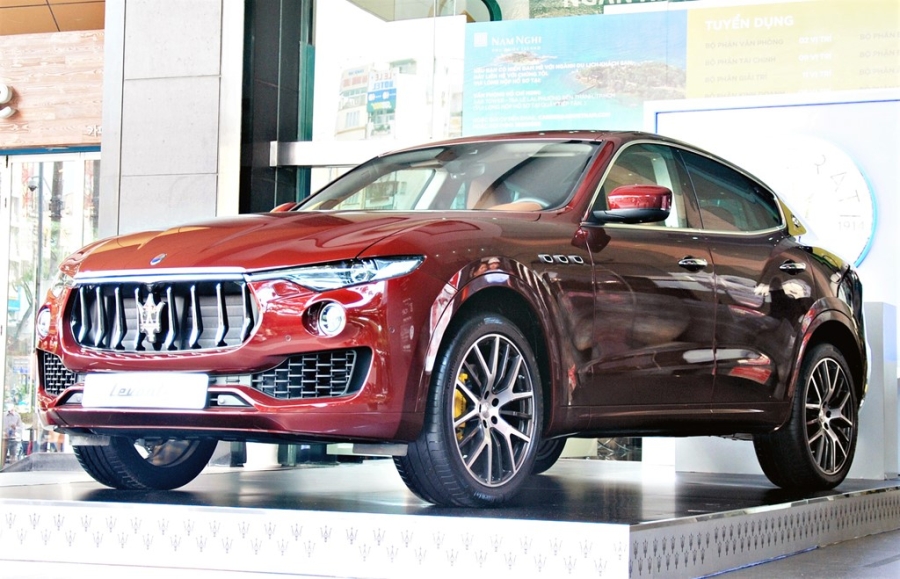 Maserati Levante ban dac biet trung bay o Sai Gon hinh anh 3