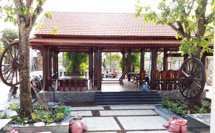Ben trong khu biet thu rong 6.500 m2 xay trai phep cua TGD o Soc Trang hinh anh 3