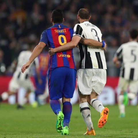 Gat het an oan, Suarez doi ao voi thac si Chiellini hinh anh 4
