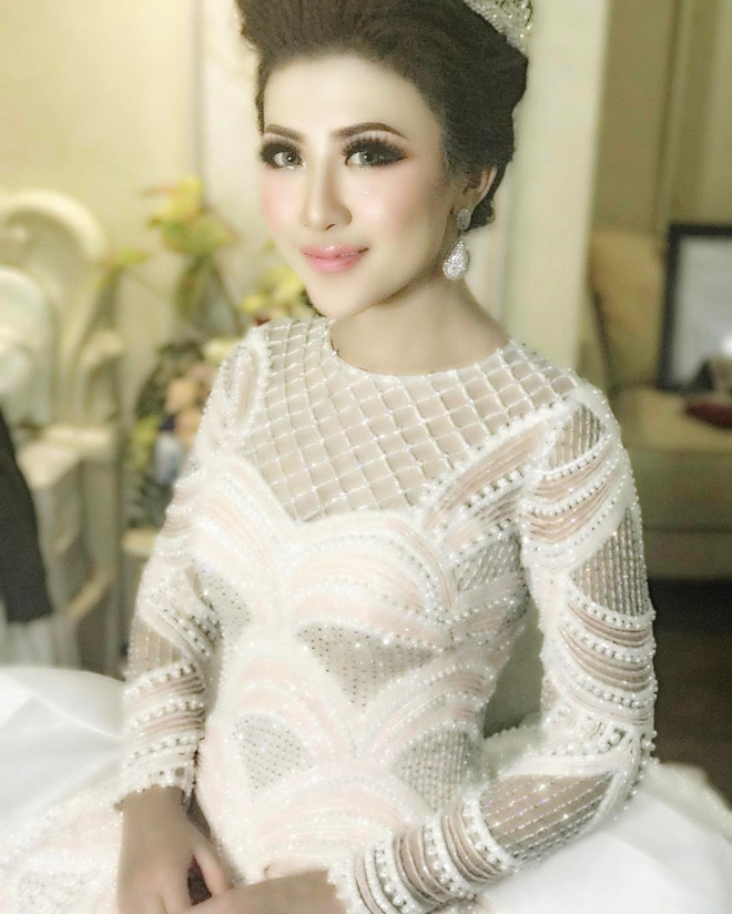 Co dau so huu bo vay cuoi nhieu like nhat Instagram hinh anh 1