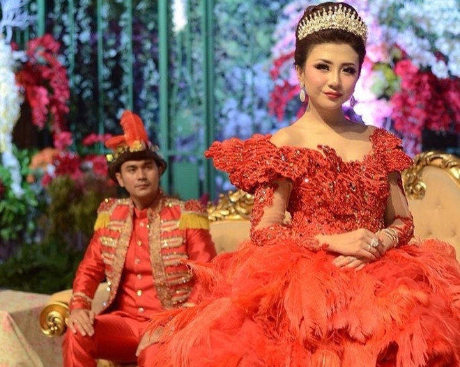 Co dau so huu bo vay cuoi nhieu like nhat Instagram hinh anh 3