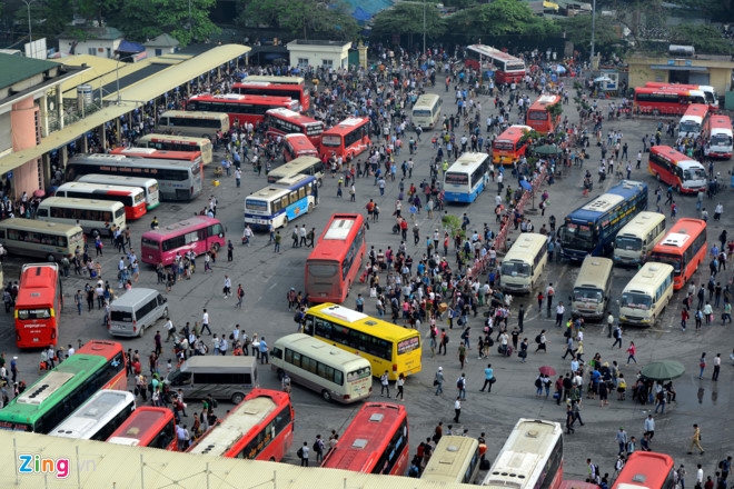 Ha Noi quy hoach ben xe phia Dong rong hon 10 ha hinh anh 1