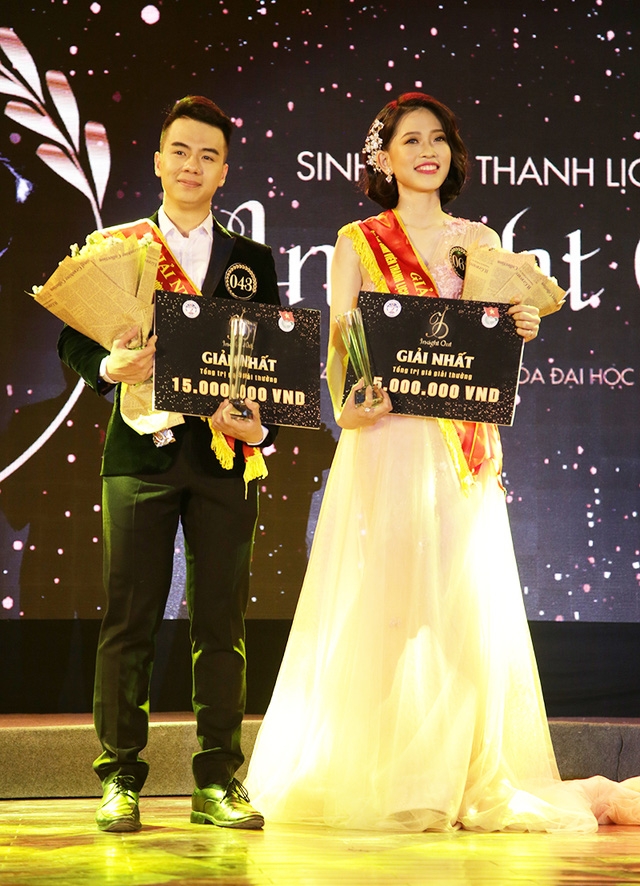  Khoảnh khắc đăng quang của tân Nam vương – Hoa khôi ĐH Kinh tế quốc dân 