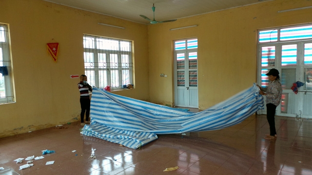  Dọn dẹp nhà văn hóa. 