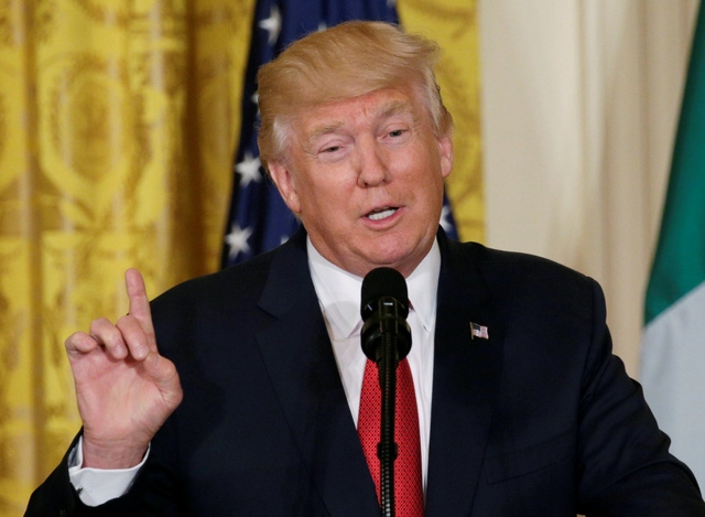 Tổng thống Donald Trump (Ảnh: Reuters)