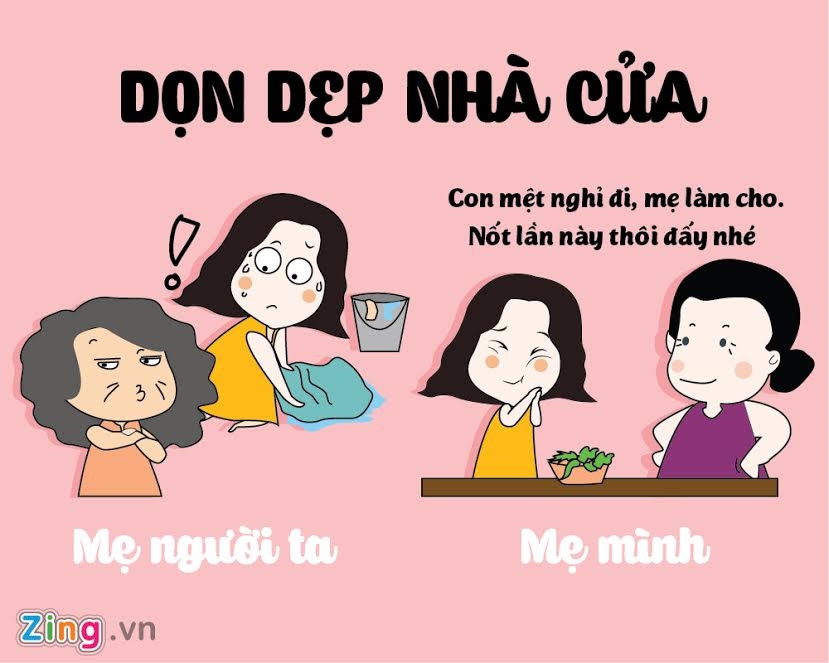 Su khac biet hai huoc giua me minh va me nguoi ta hinh anh 2
