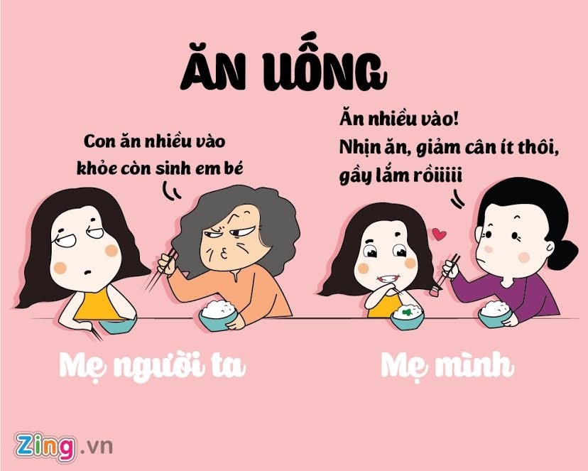 Su khac biet hai huoc giua me minh va me nguoi ta hinh anh 5