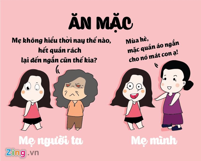 Su khac biet hai huoc giua me minh va me nguoi ta hinh anh 6