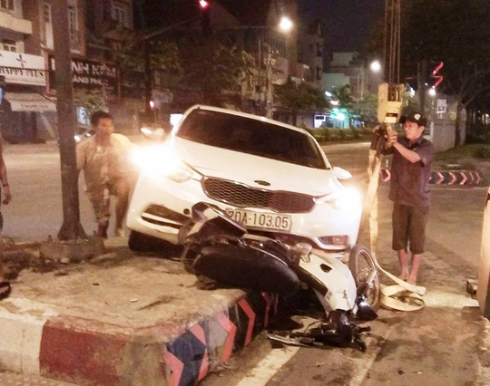  Hiện trường vụ tai nạn 