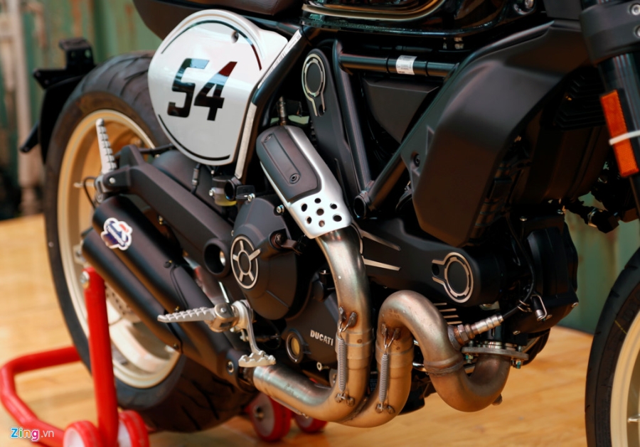 Chi tiet Ducati Scrambler Cafe Racer dau tien Viet Nam hinh anh 13
