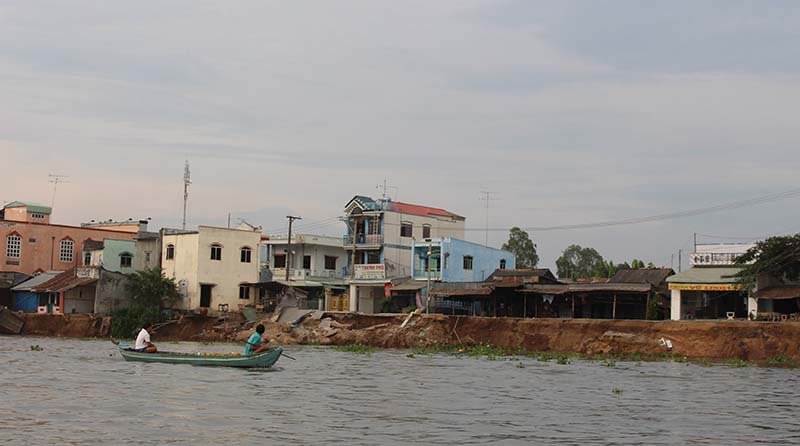 Đồng Tháp, An Giang, sạt lở, sạt lở ở miền tây, nhà dân bị hà bá cuốn