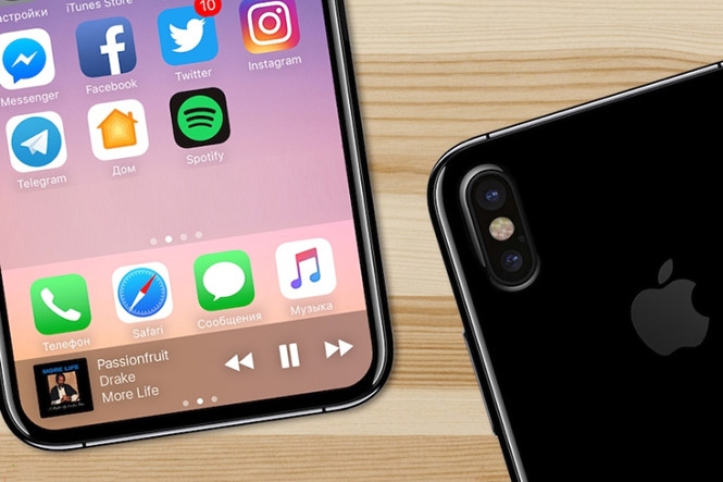 Sẽ chỉ có iPhone 8 và 8 Plus với máy ảnh kép và màn hình OLED ra mắt năm nay? /// Ảnh chụp màn hình