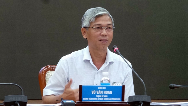 Ông Võ Văn Hoan - Chánh Văn phòng UBND TPHCM, khẳng định TP sẽ kiên trì kiến nghị Trung ương cho TP bắn pháo hoa trong các dịp lễ khác