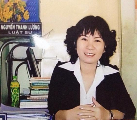 Luật sư Trần Thị Ánh. Ảnh do nhân vật cung cấp 