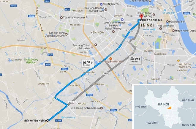 Ha Noi thi diem phuong an cho buyt thuong chay vao duong BRT hinh anh 2