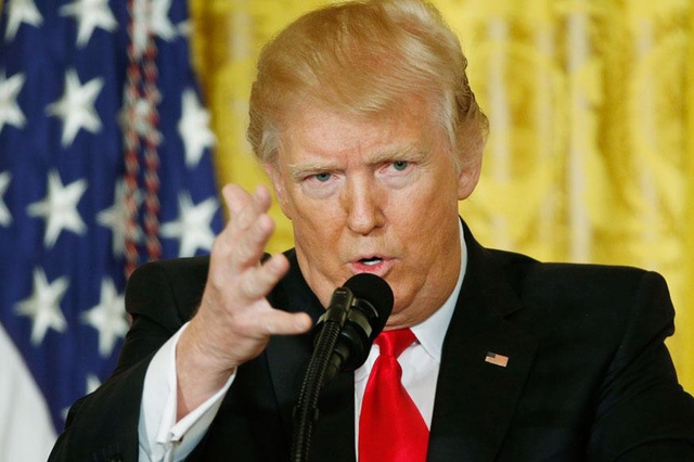  Tổng thống Mỹ Donald Trump. (Ảnh: Reuters) 