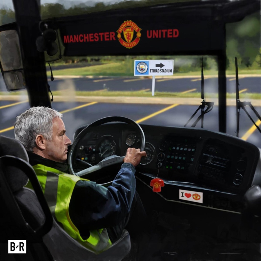 Anh che Mourinho tu ung cu lam trung ve MU hinh anh 4