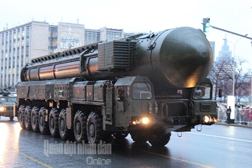 Nga diễn tập chuẩn bị cho lễ duyệt binh Ngày Chiến thắng tại Moscow - Ảnh 11.