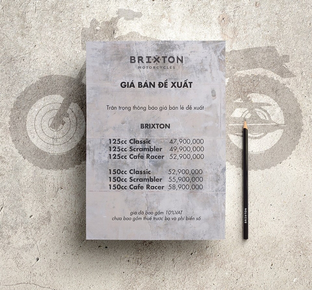 Mô tô đậm chất cổ điển Brixton BX sắp ra mắt Việt Nam được chốt giá, chỉ từ 48 triệu Đồng - Ảnh 1.