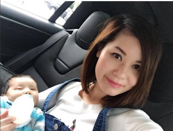 Ba xa Dan Truong chia se loat anh dang yeu, ngo nghinh cua con trai hinh anh 4
