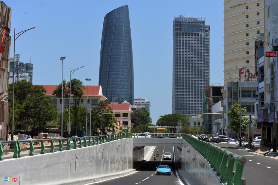 Toan canh ham chui 137 ty dong dau tien o Da Nang hinh anh 3