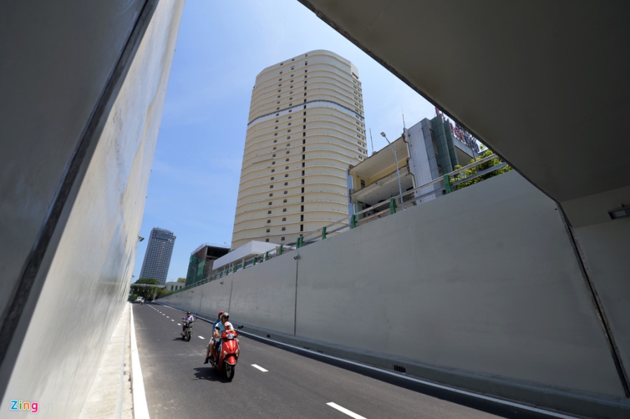 Toan canh ham chui 137 ty dong dau tien o Da Nang hinh anh 4