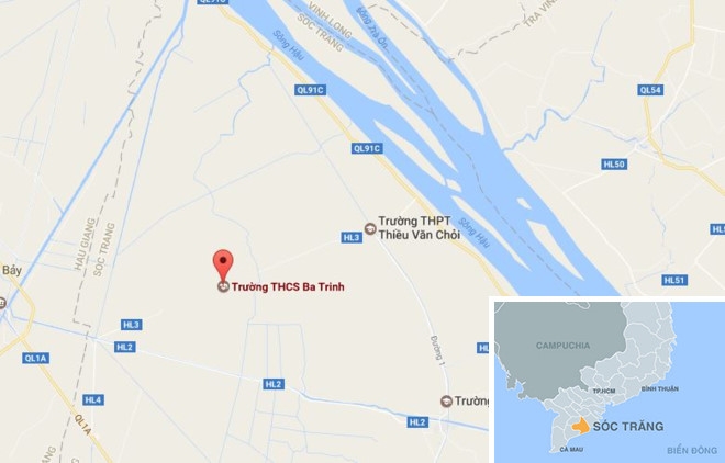 Cuu Bi thu Hau Giang noi ve xe bien xanh du tiec o Huynh phu duong hinh anh 3