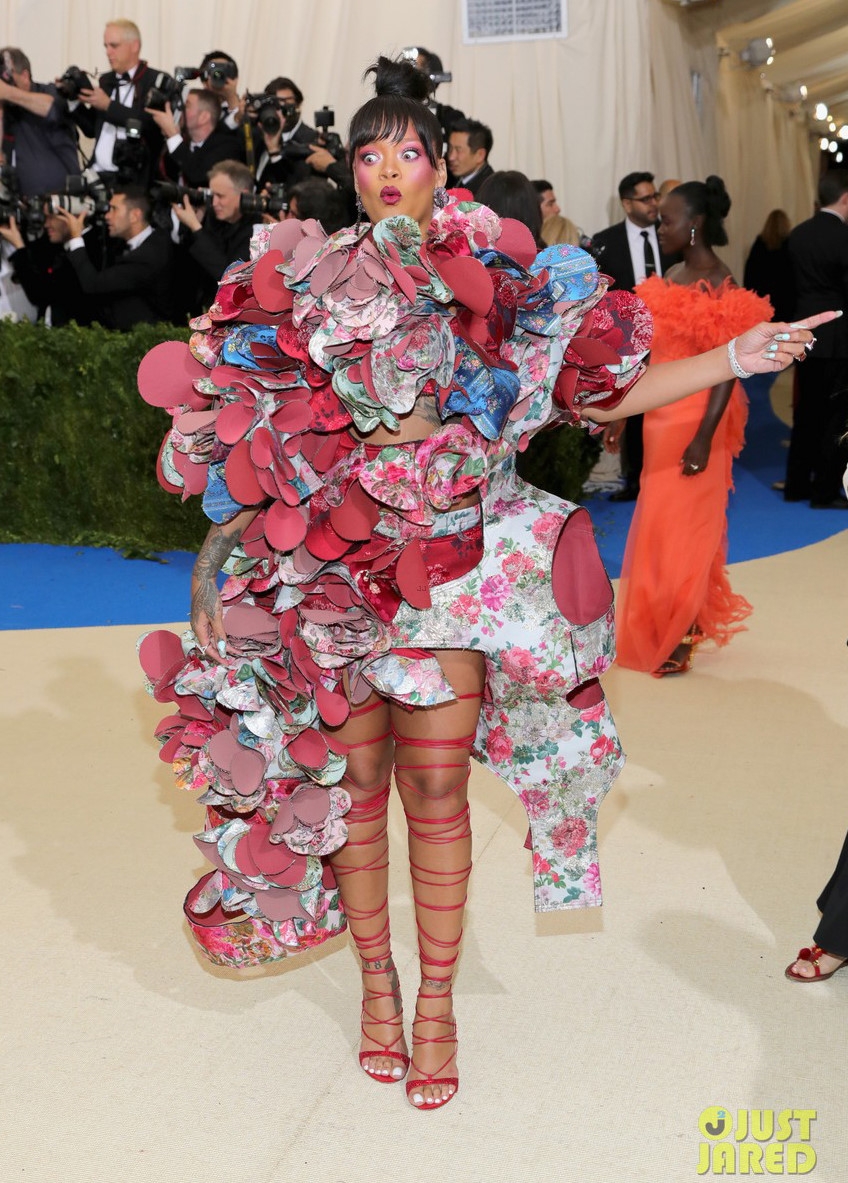 Dan my nhan trung tro phong cach tren tham do Met Gala 2017 hinh anh 3