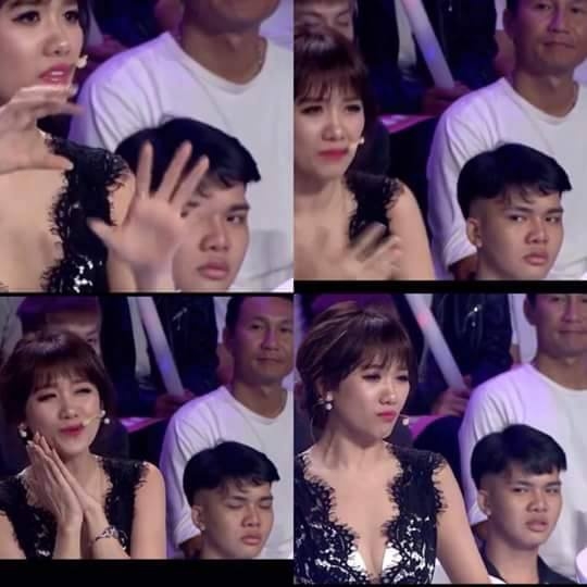chang-trai-tre-khon-don-vi-liec-xeo-hari-won-tren-song-truyen-hinh