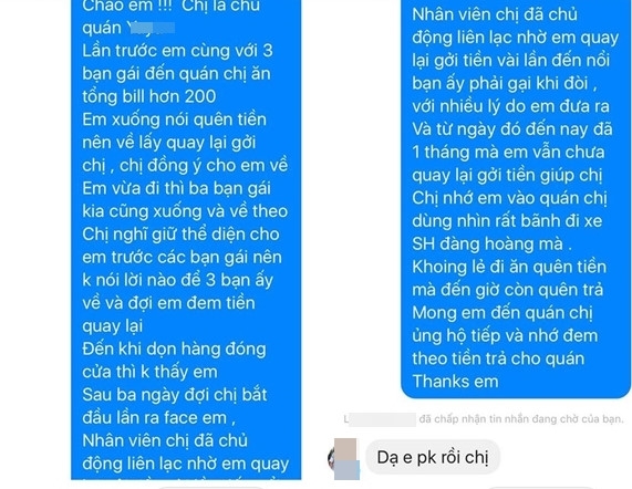 'Soai ca SH' dan ban gai di an, quyt 200.000 dong mai khong tra? hinh anh 2