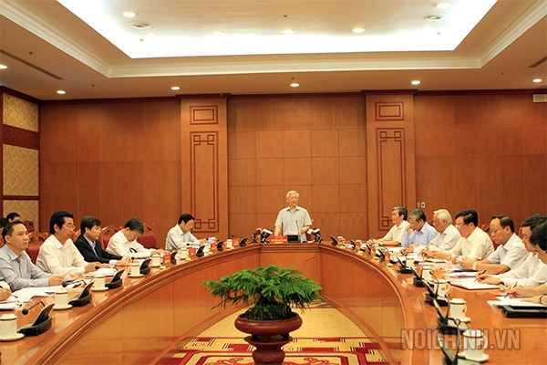 Tong bi thu ky quyet dinh lap 8 doan kiem tra, giam sat tham nhung hinh anh 1