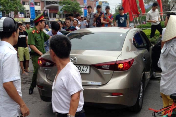 Hiện trường vụ tai nạn