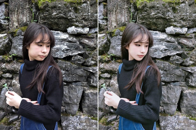 Loat anh truoc va sau khi photoshop cua con gai 'gay bao' mang hinh anh 1
