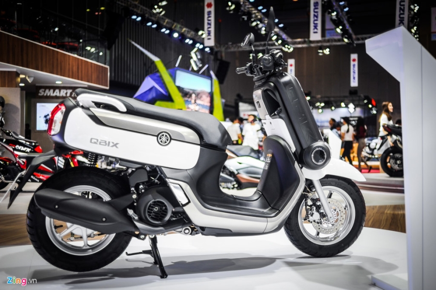 Xe tay ga Yamaha QBIX kieu dang la mat tai Viet Nam hinh anh 3