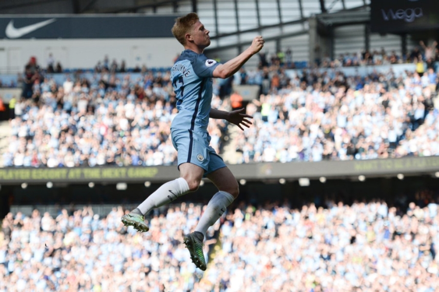 De Bruyne san phang ky luc cua Man City o NH Anh hinh anh 3