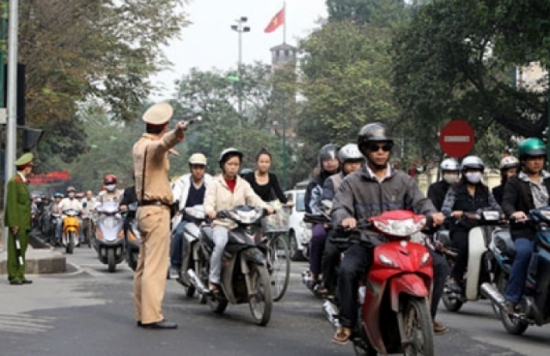 Kết quả hình ảnh cho Hà Nội phân luồng giao thông phục vụ Hội nghị APEC
