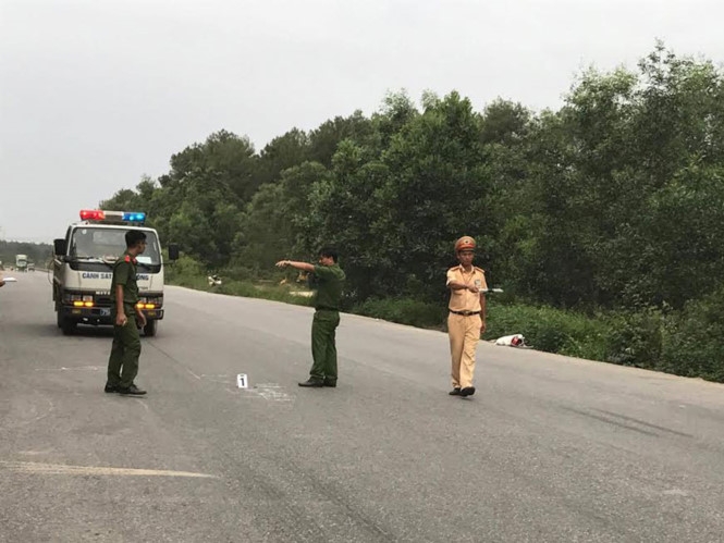 Đoạn đường nơi xảy ra vụ việc /// Ảnh: Bùi Ngọc Long