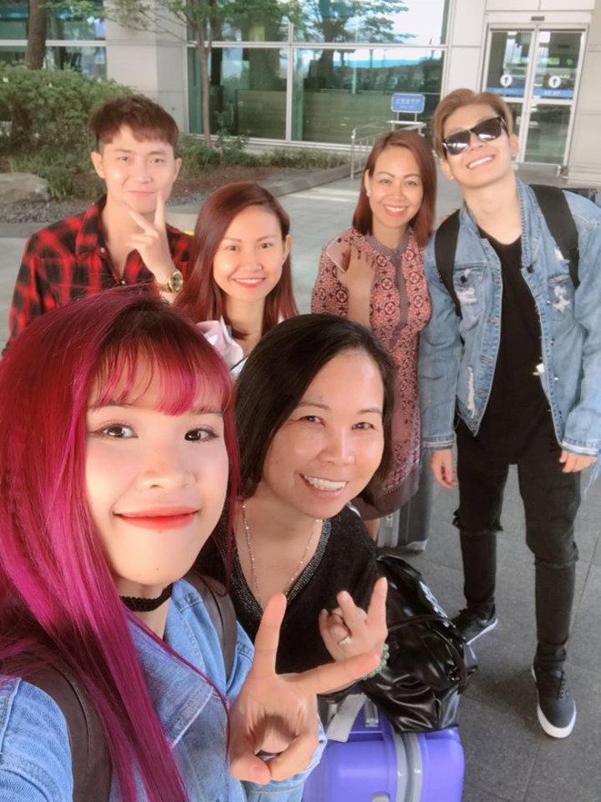 Khoi My va chong sap cuoi toi Han Quoc nghi ngoi hinh anh 1
