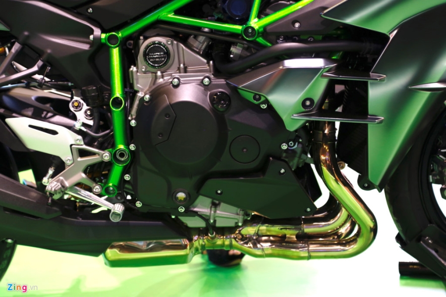 Sieu moto Kawasaki Ninja H2 hang hiem tai Viet Nam hinh anh 4