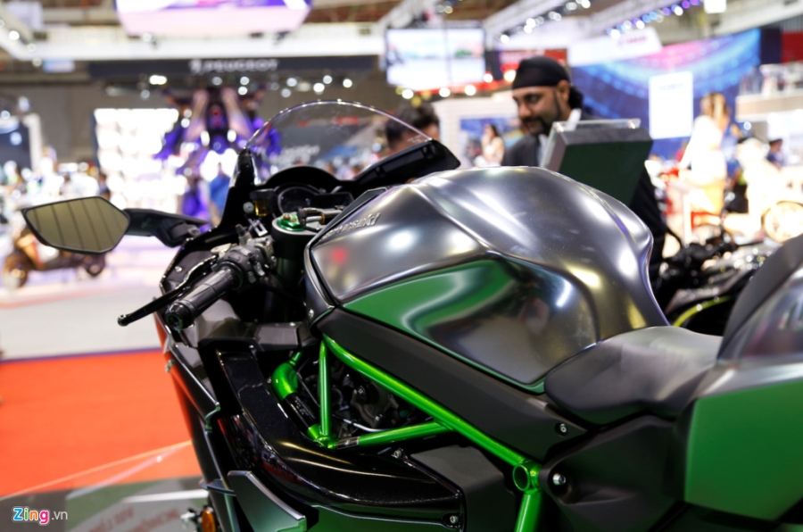 Sieu moto Kawasaki Ninja H2 hang hiem tai Viet Nam hinh anh 6