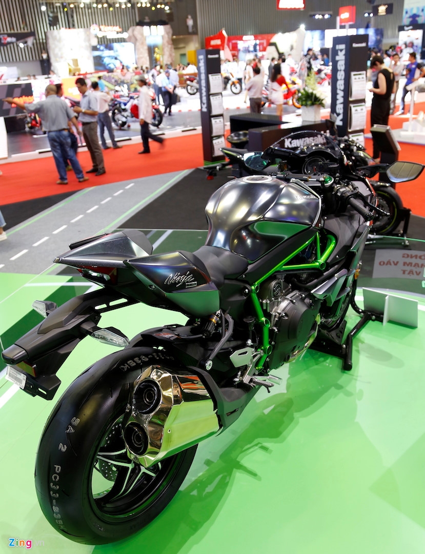 Sieu moto Kawasaki Ninja H2 hang hiem tai Viet Nam hinh anh 9