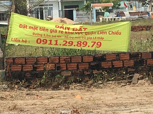 sốt đất, đà nẵng, tăng giá, thổi giá, cò đất, liền kề, biệt thự, căn hộ nghỉ dưỡng, đầu cơ nhà đất, Sông Hàn, Liên chiểu, hải vân