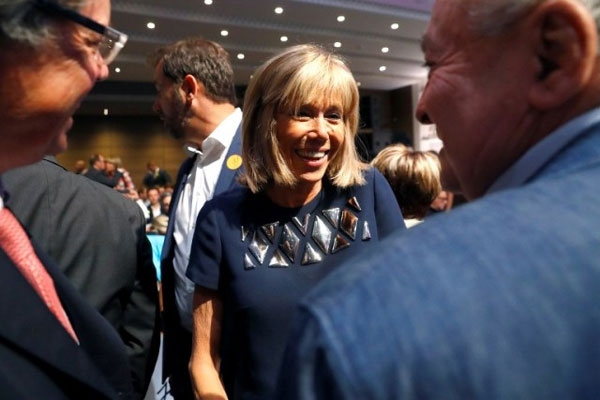 bầu cử Tổng thống Pháp, Emmanuel Macron, Brigitte Trogneux