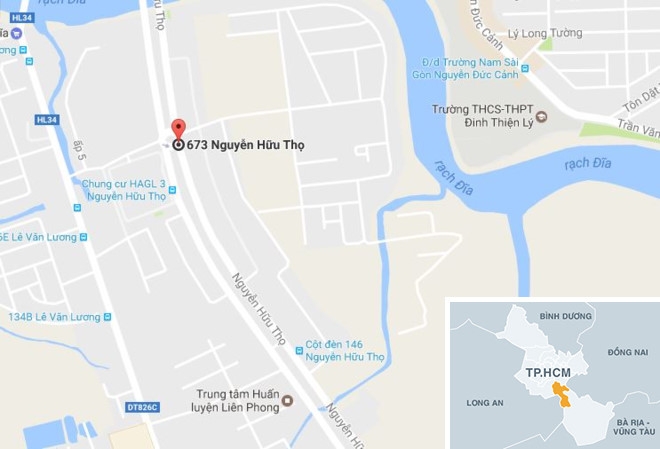 Xe tai cho dat cong trinh tong chet nguoi phu nu o Sai Gon hinh anh 3