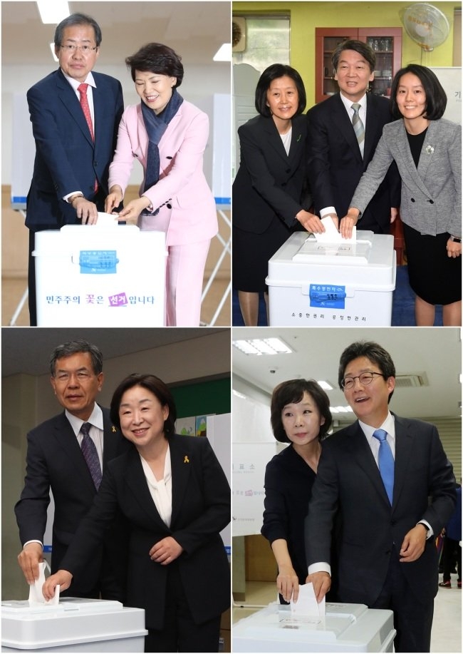 bầu cử tổng thống, tổng thống Hàn Quốc, bỏ phiếu, Moon Jae-in, Park Geun-hye