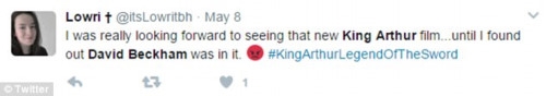 Fan chê thậm tệ diễn xuất của David Beckham trong 'King Arthur' - ảnh 3