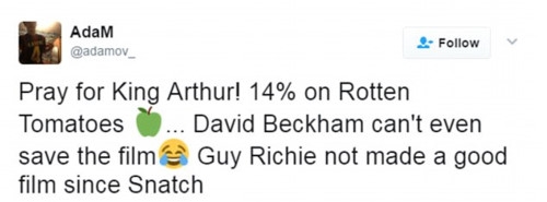 Fan chê thậm tệ diễn xuất của David Beckham trong 'King Arthur' - ảnh 4