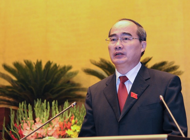  Tân Bí thư Thành ủy TPHCM Nguyễn Thiện Nhân. 