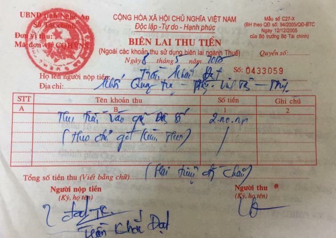 'Tu nguyen' nop 2 trieu dong khi sinh con thu 3 moi co giay khai sinh hinh anh 1